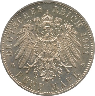 5 марок 1901 года